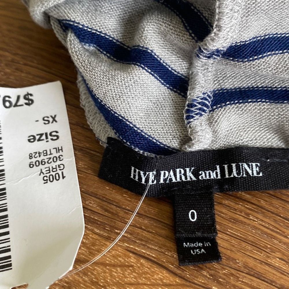 Hey Park and Lune Brooklyn Striped Long Sleeve Cozy Turtleneck Sweater Pullover - Picture 10 of 12